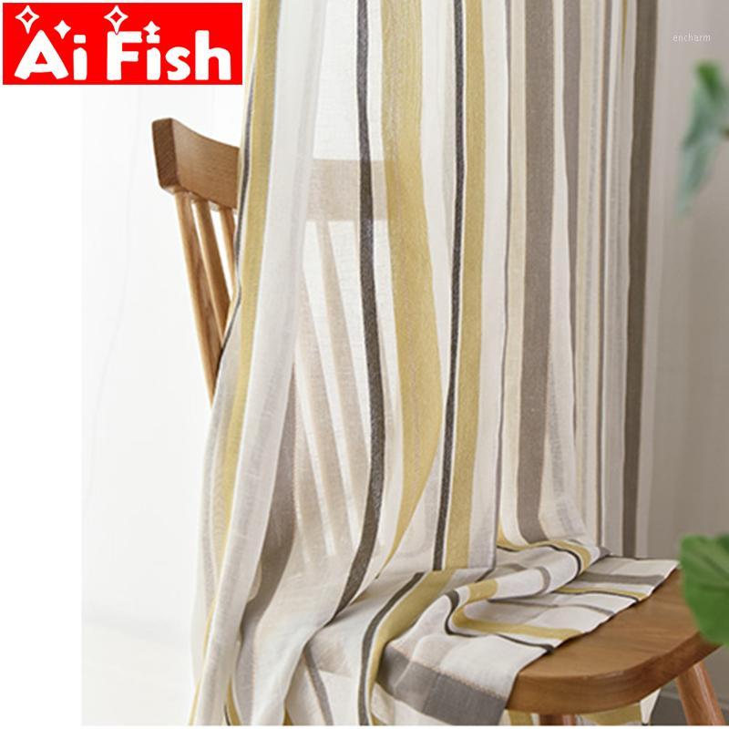 Modern stripe impermeable cotton and linen window curtain tulle Nordic thick partition semi-shading Living Room sheer MY495#41, Color 03 tulle
Modern stripe impermeable cotton and linen window curtain tulle Nordic thick partition semi-shading Living Room sheer MY495#41, Color 03 tulle