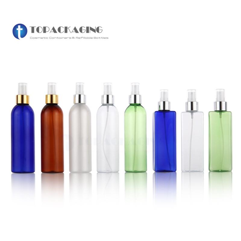 20pcs*250ML Spray Pump Bottle Empty Cosmetic Container Plastic Perfume Refillable Packing Mist Atomizer Anodized Aluminum Ring
20pcs*250ML Spray Pump Bottle Empty Cosmetic Container Plastic Perfume Refillable Packing Mist Atomizer Anodized Aluminum Ring