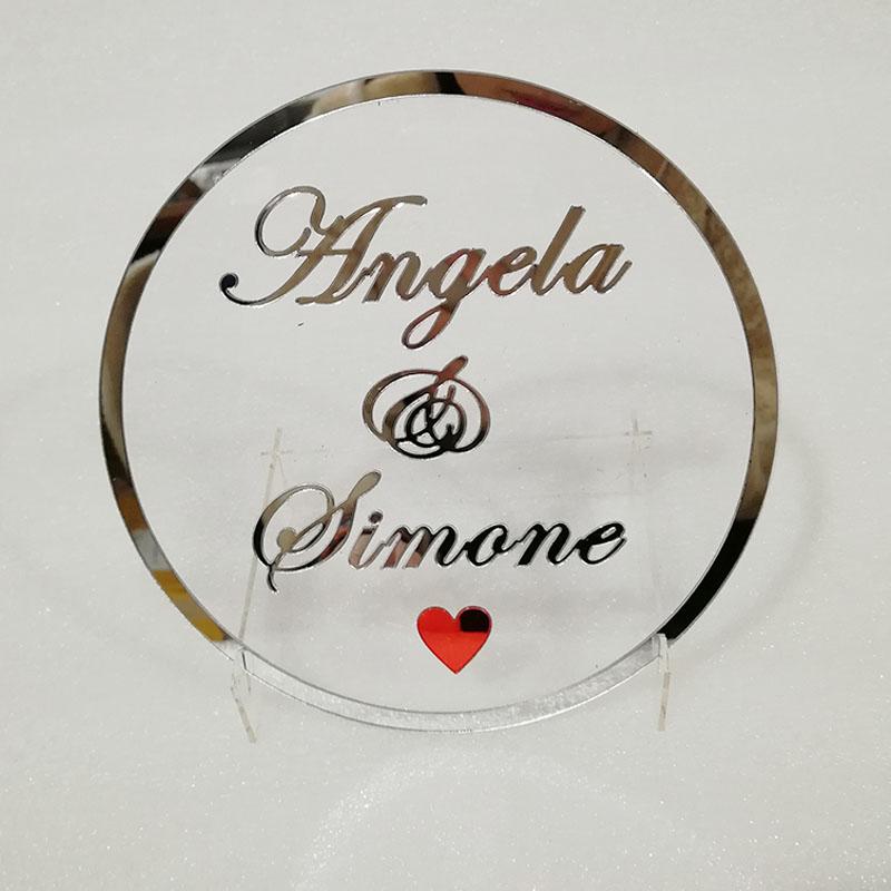 Custom Round Wedding Name Personalized Mirror Acrylic Frame Bride Groom Name Sign Circle Shape Party Table Decor Guest Gifts
Custom Round Wedding Name Personalized Mirror Acrylic Frame Bride Groom Name Sign Circle Shape Party Table Decor Guest Gifts