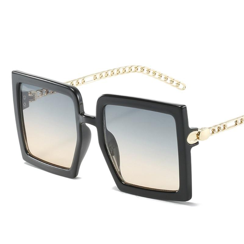 Sunglasses 2022 Women Vintage Lady Fashion Big Square Frame Eyeglasses Metal Link Leg Design Transparent Ocean Lenses Eyewear
Sunglasses 2022 Women Vintage Lady Fashion Big Square Frame Eyeglasses Metal Link Leg Design Transparent Ocean Lenses Eyewear
