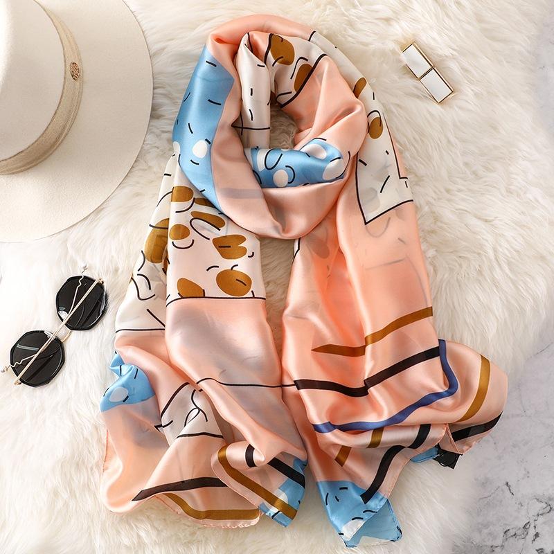 Scarves 2021 China Four Seasons Fashion Women Large Scarf Lady Beautiful Shawl Flowers Print Beach Silk Wraps Hijab
Scarves 2021 China Four Seasons Fashion Women Large Scarf Lady Beautiful Shawl Flowers Print Beach Silk Wraps Hijab