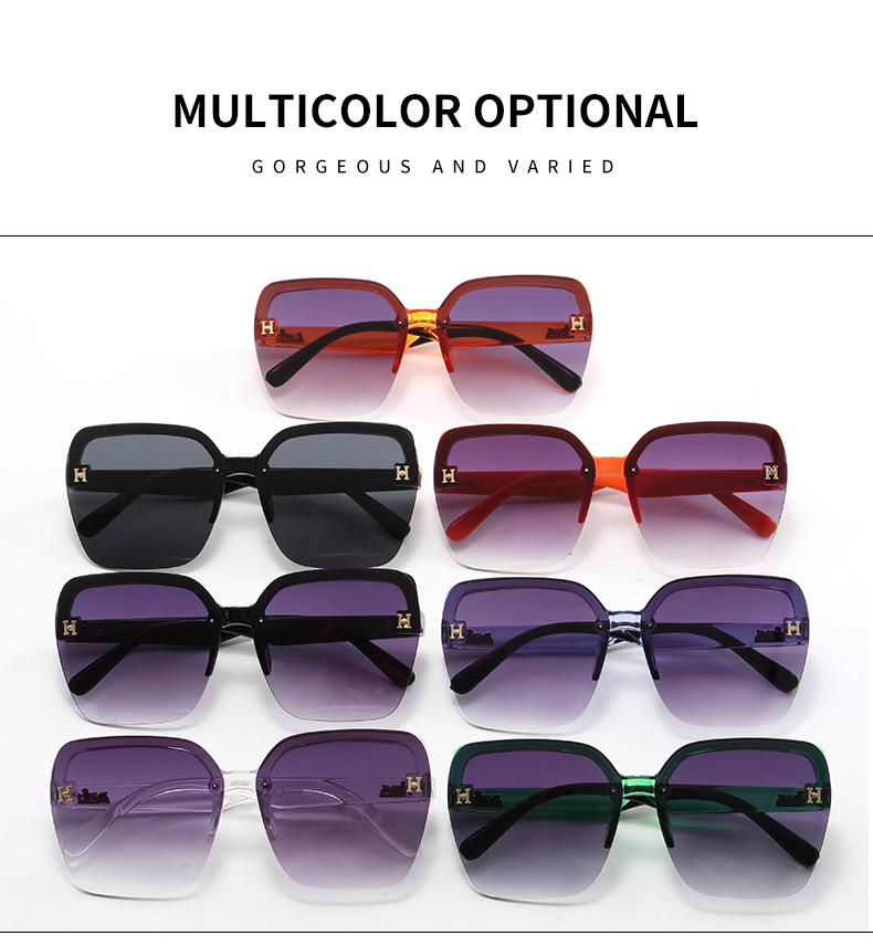 Classic fashion European American sunscreen sunglasses for men and women classic trend luxury designer brand PC ladies square beach mirror
Classic fashion European American sunscreen sunglasses for men and women classic trend luxury designer brand PC ladies square beach mirror