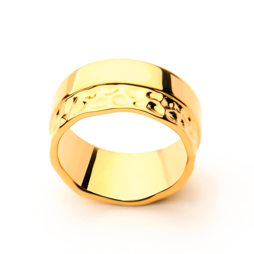 VAROLE Half Natural Texture Rings For Women Gold Color Width Ring Fashion Jewelry Anillos Mujer 2021
VAROLE Half Natural Texture Rings For Women Gold Color Width Ring Fashion Jewelry Anillos Mujer 2021