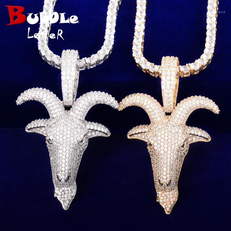 Chains Animal Sheep Head Pendant Gold Color Plated Zircon Hip Hop Necklace For Men Rock Chain Jewelry1
Chains Animal Sheep Head Pendant Gold Color Plated Zircon Hip Hop Necklace For Men Rock Chain Jewelry1