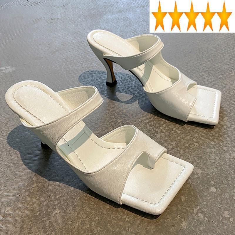 Women Summer Square Peep Fashion Toe High Heels 2021 New Elegant Ladies Genuine Leather Slip On Flip Flop Slide Sandals, Black
Women Summer Square Peep Fashion Toe High Heels 2021 New Elegant Ladies Genuine Leather Slip On Flip Flop Slide Sandals, Black