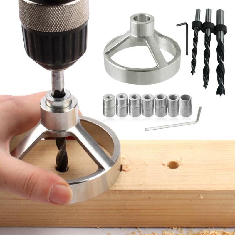 Stainless Steel Vertical Drill Guide Hole Puncher Fixtures Wood Positioning Doweling Jig Locator for DIY Carpentry Tools
Stainless Steel Vertical Drill Guide Hole Puncher Fixtures Wood Positioning Doweling Jig Locator for DIY Carpentry Tools