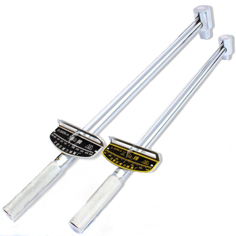 Pointer Socket Torque Wrench with scale 1/2" 300N.m 3/4" 500N.m Chromium-vanadium Steel Auto Repair Tension Wrenches Spanner
Pointer Socket Torque Wrench with scale 1/2" 300N.m 3/4" 500N.m Chromium-vanadium Steel Auto Repair Tension Wrenches Spanner