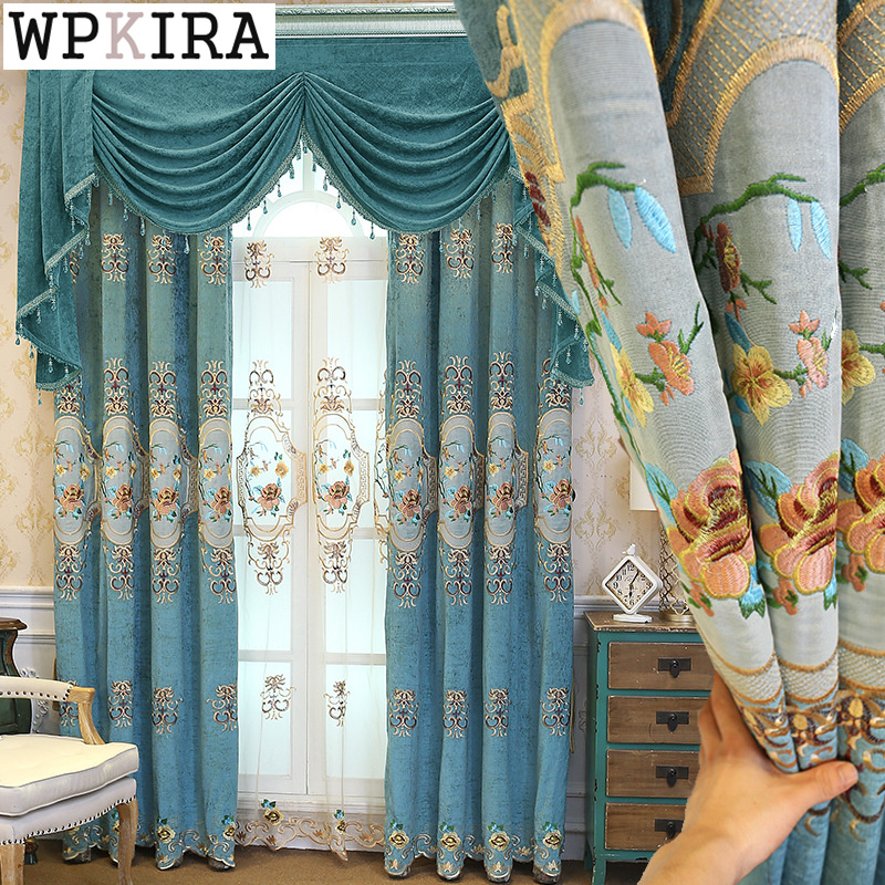 American Luxury Curtain for Living Room Delicate Floal Drape Chenille Fabric for Bedroom Sheer Tulle Curtain Window S460#40, Floral tulle
American Luxury Curtain for Living Room Delicate Floal Drape Chenille Fabric for Bedroom Sheer Tulle Curtain Window S460#40, Floral tulle