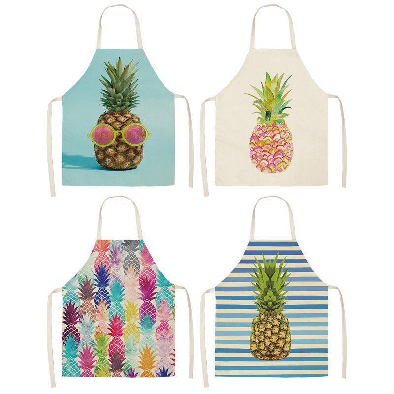 1Pcs 53*65cm Cotton Linen Pineapple Printed Cleaning Aprons Sleeveless Home Cooking Kitchen Apron Cook Wear Adult Bibs WQ0007
1Pcs 53*65cm Cotton Linen Pineapple Printed Cleaning Aprons Sleeveless Home Cooking Kitchen Apron Cook Wear Adult Bibs WQ0007