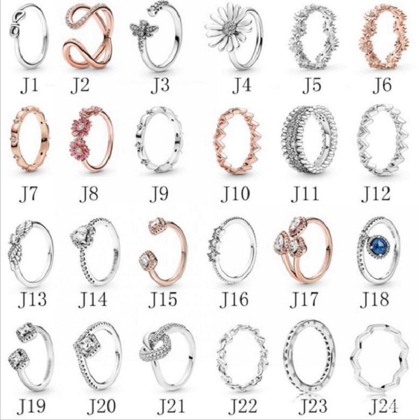 925 Sterling Silver Ring Fashion Jewelry Pandora Style Women Wedding Engagement Diamond Rings
925 Sterling Silver Ring Fashion Jewelry Pandora Style Women Wedding Engagement Diamond Rings