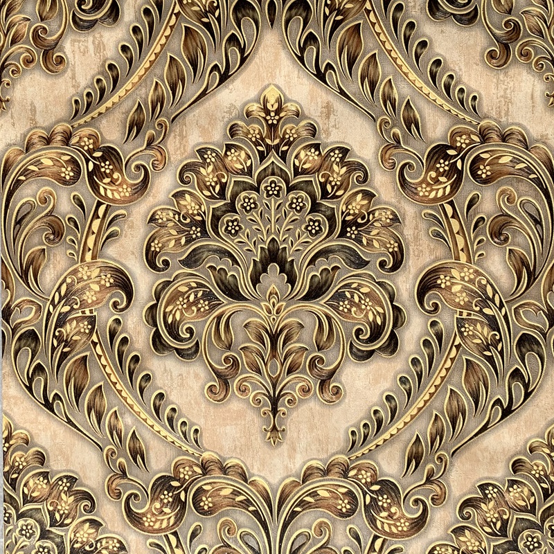 High Grade vintage Gold Luxury Embossed Texture Metallic 3D Damask wallpaper for wall Roll washable Vinyl PVC Wall Paper
High Grade vintage Gold Luxury Embossed Texture Metallic 3D Damask wallpaper for wall Roll washable Vinyl PVC Wall Paper