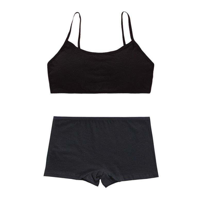 5Sets/lot Bra Set for Teens Training Bras Girls Underwear Set for Teenagers Puberty Girls Underwear 8-14years Y0126