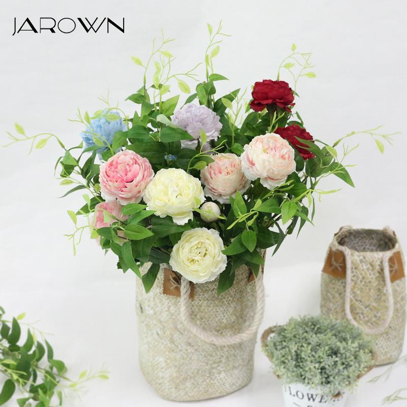 JAROWN Artificial 3 Heads Peony Flowers Branch Simulation Silk Fake Rose Flower For Wedding Decorations Home Party Decor Floers1, Blue
JAROWN Artificial 3 Heads Peony Flowers Branch Simulation Silk Fake Rose Flower For Wedding Decorations Home Party Decor Floers1, Blue