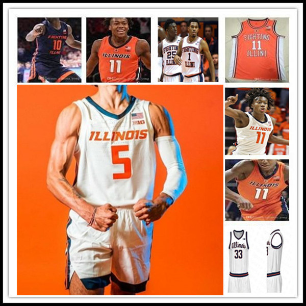 Ncaa 2021 Illinois Fighting Illini Jersey Basketball Ayo Dosunmu Kofi Cockburn Trent Frazier Giorgi Bezhanishvili Jacob Grandison Miller, 2020 white
Ncaa 2021 Illinois Fighting Illini Jersey Basketball Ayo Dosunmu Kofi Cockburn Trent Frazier Giorgi Bezhanishvili Jacob Grandison Miller, 2020 white