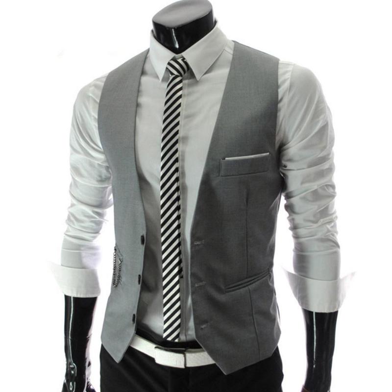 Fashion Men Vests Waistcoat Vest Solid Color V Neck Sleeveless Buttons Blazer Plus Size Formal Business Jacket Vests Male Gift, Wine red
Fashion Men Vests Waistcoat Vest Solid Color V Neck Sleeveless Buttons Blazer Plus Size Formal Business Jacket Vests Male Gift, Wine red
