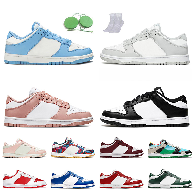 Top Quality OG Women Mens Dunks Low Casual Shoes With Socks UNC Coast Grey Black White Rose Whisper Trail Bordeaux Parra Abstract Art University Red Designer Sneakers, B46 black white 36-46
Top Quality OG Women Mens Dunks Low Casual Shoes With Socks UNC Coast Grey Black White Rose Whisper Trail Bordeaux Parra Abstract Art University Red Designer Sneakers, B46 black white 36-46