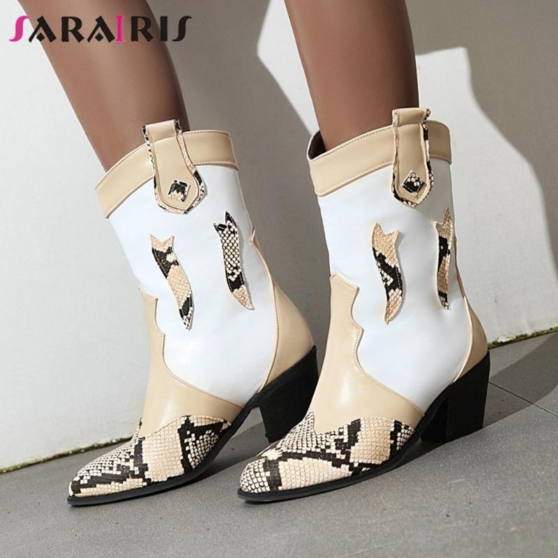 SARAIRIS New Fashion Female 2020 Elegant Boots Autumn Boots Women Pointed Toe Chunky High Heels Mixed Colors Shoes Woman, Black
SARAIRIS New Fashion Female 2020 Elegant Boots Autumn Boots Women Pointed Toe Chunky High Heels Mixed Colors Shoes Woman, Black