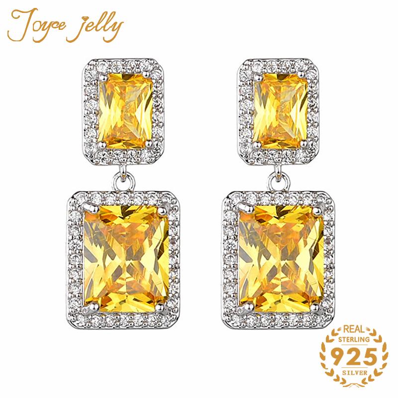 JoyceJelly Women Earrings 100% 925 Sterling Silver Retro Style Ruby Sapphire Yellow Rectangular Women Fashion Earrings Wholesale
JoyceJelly Women Earrings 100% 925 Sterling Silver Retro Style Ruby Sapphire Yellow Rectangular Women Fashion Earrings Wholesale