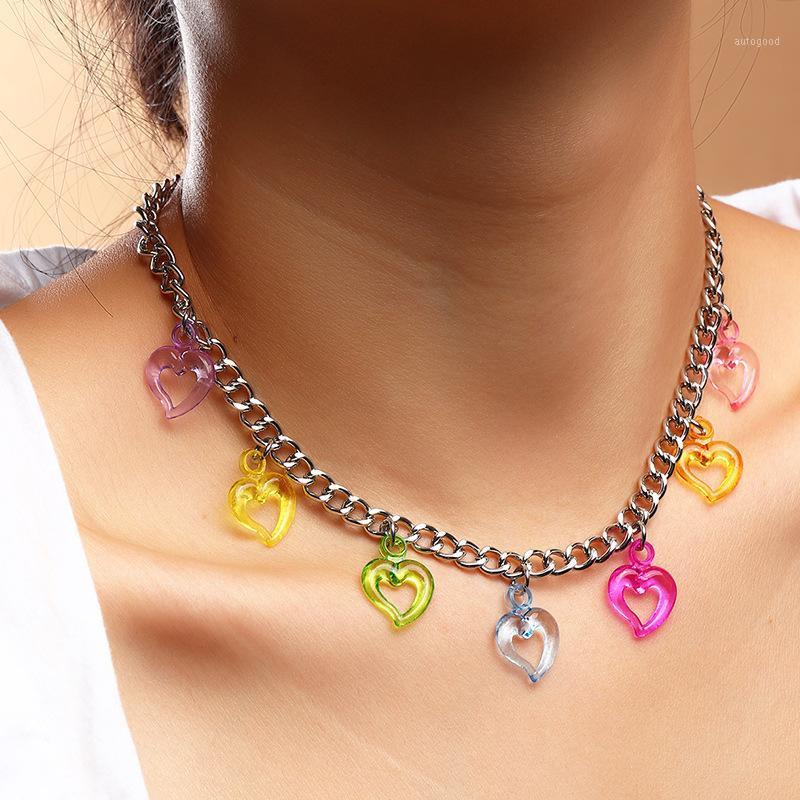 Chokers Harajuku Acrylic Peach Heart Pendant Necklace For Women Girls Cute Fashion Cool Colorful Funny Punk Choker Jewelry Gift1
Chokers Harajuku Acrylic Peach Heart Pendant Necklace For Women Girls Cute Fashion Cool Colorful Funny Punk Choker Jewelry Gift1