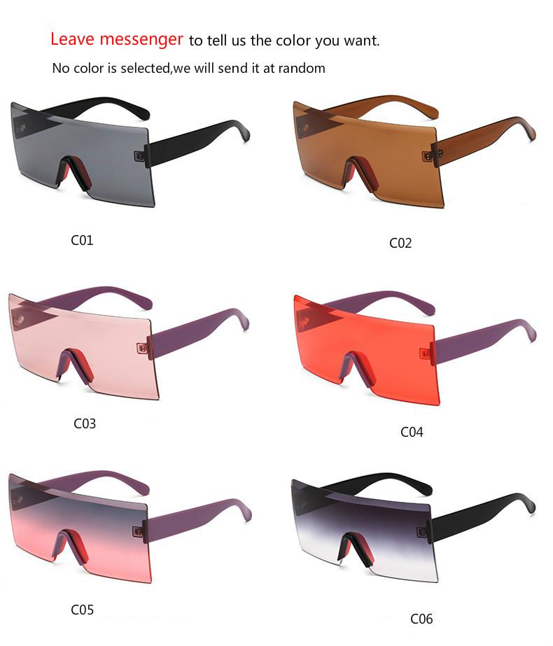 Sunglasses Wholesale10 Colors Rimless Comfort Design Dual-color Nose-to-head Women Edge-cut
Sunglasses Wholesale10 Colors Rimless Comfort Design Dual-color Nose-to-head Women Edge-cut