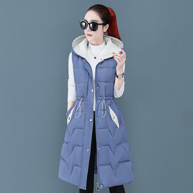 Autumn Winter Vest Women Waistcoat 2021 Fashion Ladies Sleeveless Pocket Parka Vest Jacket Hooded Warm Long Coat Y136, Lvse
Autumn Winter Vest Women Waistcoat 2021 Fashion Ladies Sleeveless Pocket Parka Vest Jacket Hooded Warm Long Coat Y136, Lvse