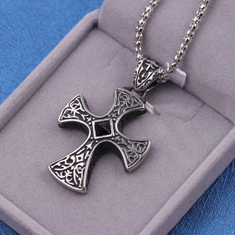 Retro Black Natural Stones Cross Charms Pendant Necklace Mens Large Maltese Cross Black Rhinestone Center Pendant
Retro Black Natural Stones Cross Charms Pendant Necklace Mens Large Maltese Cross Black Rhinestone Center Pendant