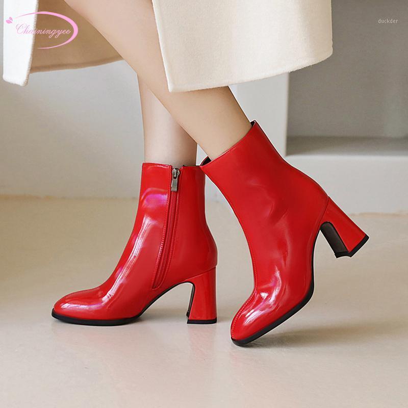 Casual style comfortable square toe paint ankle boots fashion zipper black beige red high-heeled chunky riding boots women shoes1
Casual style comfortable square toe paint ankle boots fashion zipper black beige red high-heeled chunky riding boots women shoes1