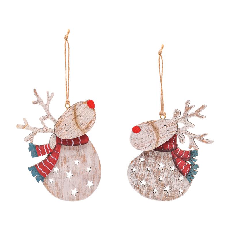1pcs Christmas Wooden Pendants Colorful Elk Hanging Pendants Christmas Decorations for Party Home
1pcs Christmas Wooden Pendants Colorful Elk Hanging Pendants Christmas Decorations for Party Home