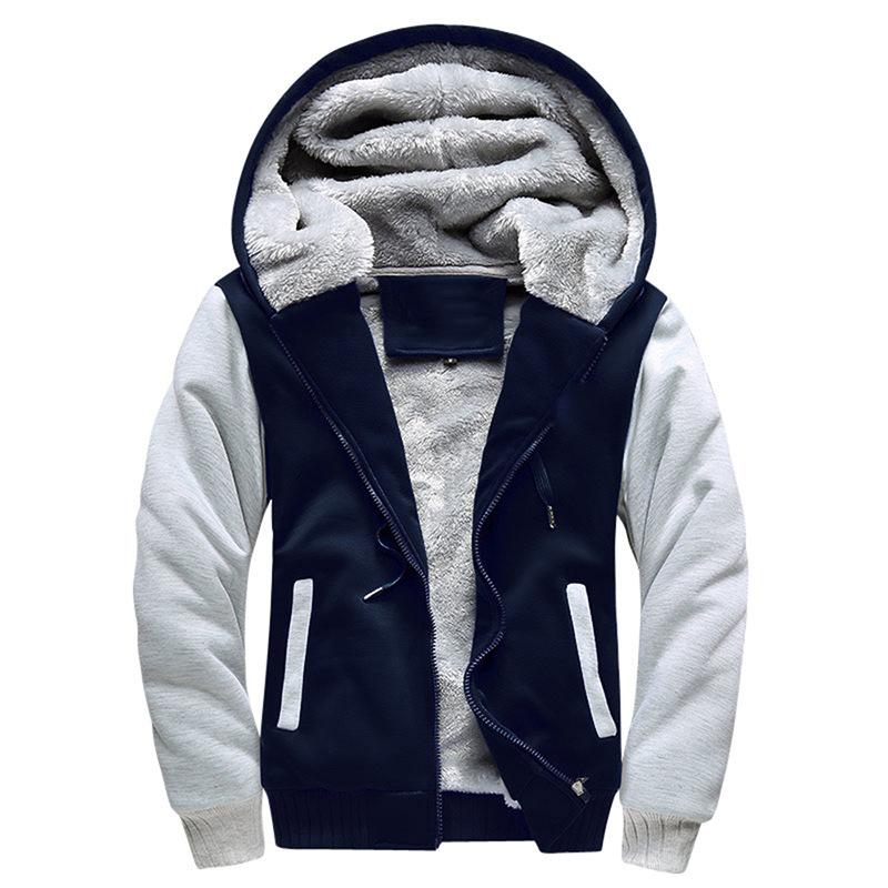 S 5XL Men Tracksuit Autumn Winter Thicken Fleece Warm Jacket Casual Sports Coat Workout Cardigan Jogger Run Coat Plus Size, Blue red
S 5XL Men Tracksuit Autumn Winter Thicken Fleece Warm Jacket Casual Sports Coat Workout Cardigan Jogger Run Coat Plus Size, Blue red