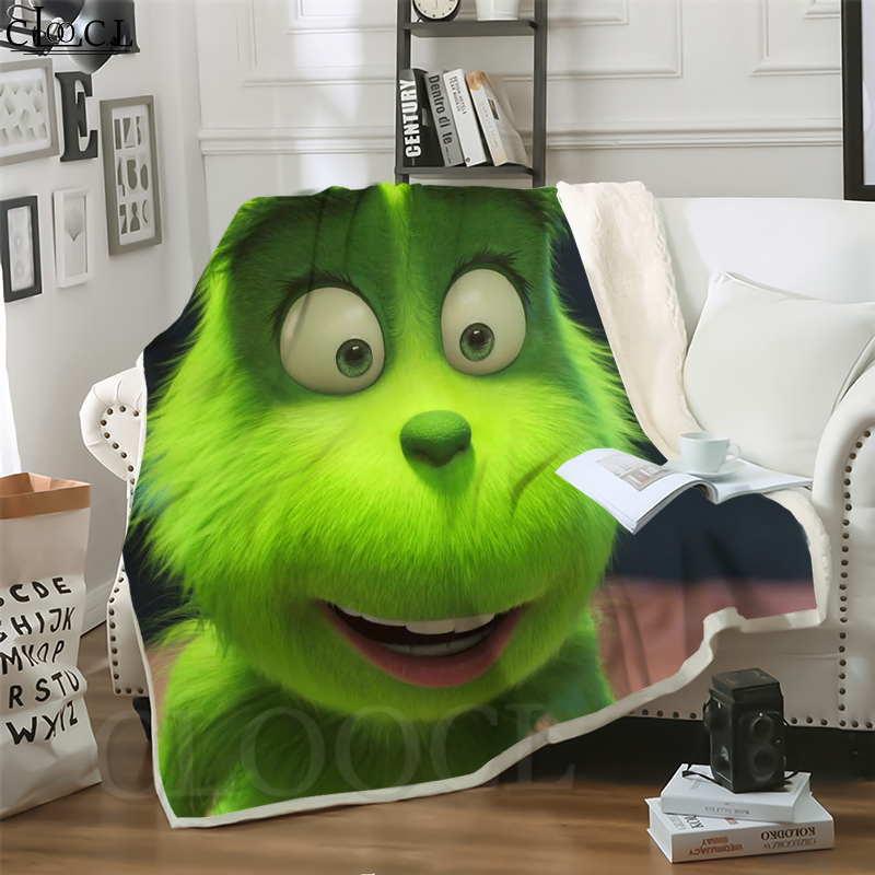 CLOOCL New Movie Grinch Stole Christ The Grinch 3D Print Harajuku Air Conditioning Blanket Sofa Teens Bedding Throw Blankets Plush Quilt
CLOOCL New Movie Grinch Stole Christ The Grinch 3D Print Harajuku Air Conditioning Blanket Sofa Teens Bedding Throw Blankets Plush Quilt