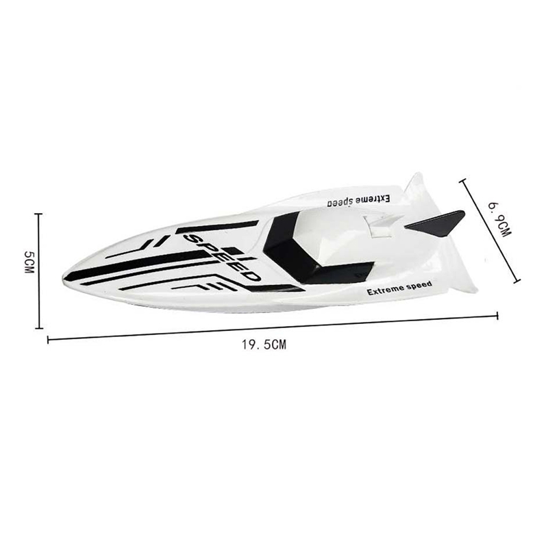2.4G Mini Speedboat RC Boat High Speed Remote Control Boat Navigation Model for Children Toys White, Yellow
2.4G Mini Speedboat RC Boat High Speed Remote Control Boat Navigation Model for Children Toys White, Yellow