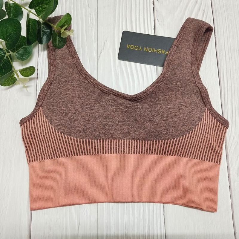 Seamless Women Yoga Bra Gym High Impact Sports Bra Fitness Bras Workout Padded Push Up Crop Top Sports Bras Running Underwear1, Pink orange bra
Seamless Women Yoga Bra Gym High Impact Sports Bra Fitness Bras Workout Padded Push Up Crop Top Sports Bras Running Underwear1, Pink orange bra
