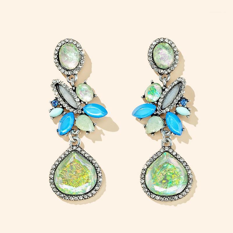 Trendy Colorful Glass Gem Rhinestone Acrylic Earring for Women Flower Earring Brincos Jewelry Accessories 147761
Trendy Colorful Glass Gem Rhinestone Acrylic Earring for Women Flower Earring Brincos Jewelry Accessories 147761