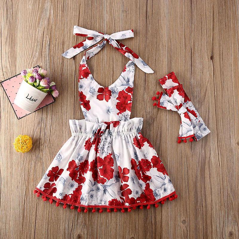Goocheer Summer New Arrival 2Pcs Newborn Kids Baby Girls Sleeveless Floral Clothes Dress Headband Outfits, As pic
Goocheer Summer New Arrival 2Pcs Newborn Kids Baby Girls Sleeveless Floral Clothes Dress Headband Outfits, As pic