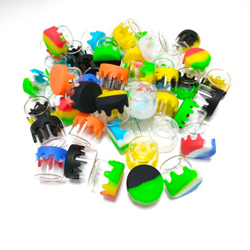 Dabbing Wax Container Box 6 Ml Glass Jar Dab Wax Oil Concentrate Container With Silicone Lid 100 Pieces
Dabbing Wax Container Box 6 Ml Glass Jar Dab Wax Oil Concentrate Container With Silicone Lid 100 Pieces
