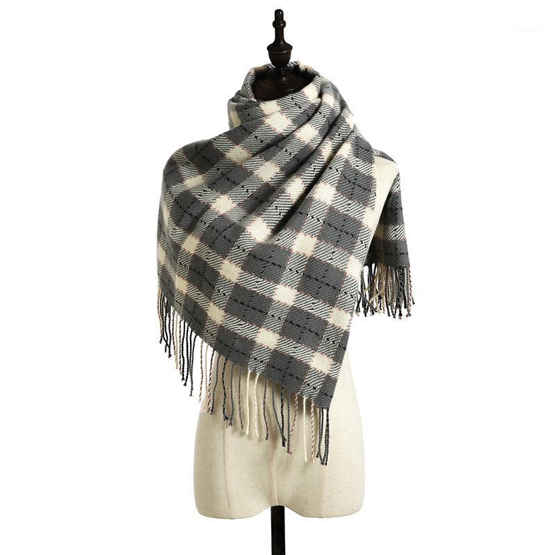 Scarves Oversized Tassels Winter Female Scarf Women Plaid Blanket Wool Scarfs Cashmere Foulard Femme Shawls Wraps1
Scarves Oversized Tassels Winter Female Scarf Women Plaid Blanket Wool Scarfs Cashmere Foulard Femme Shawls Wraps1