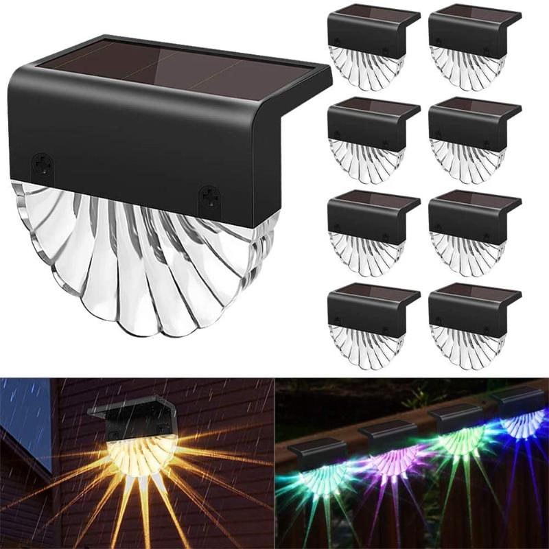 8pcs Led RGB Solar Powered Lighting Outdoor Garden Yard Path Wall Landscape Lamp Black Lantern LED Light Lamps
8pcs Led RGB Solar Powered Lighting Outdoor Garden Yard Path Wall Landscape Lamp Black Lantern LED Light Lamps
