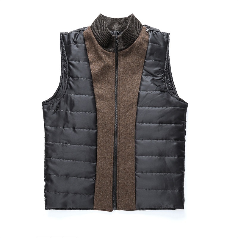 Mens wool winter coats jacke Thick Overcoats Topcoat Mens Single Breasted Coats And Jackets With Adjustable Vest 4 Colours M-3XL 201120