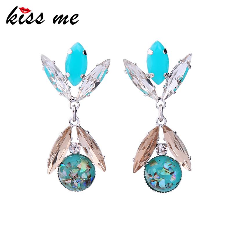 KISS ME Brand Colorful Round Pendants Geometric Drop Earrings Fashion Jewelry Women Accessories Brincos
KISS ME Brand Colorful Round Pendants Geometric Drop Earrings Fashion Jewelry Women Accessories Brincos