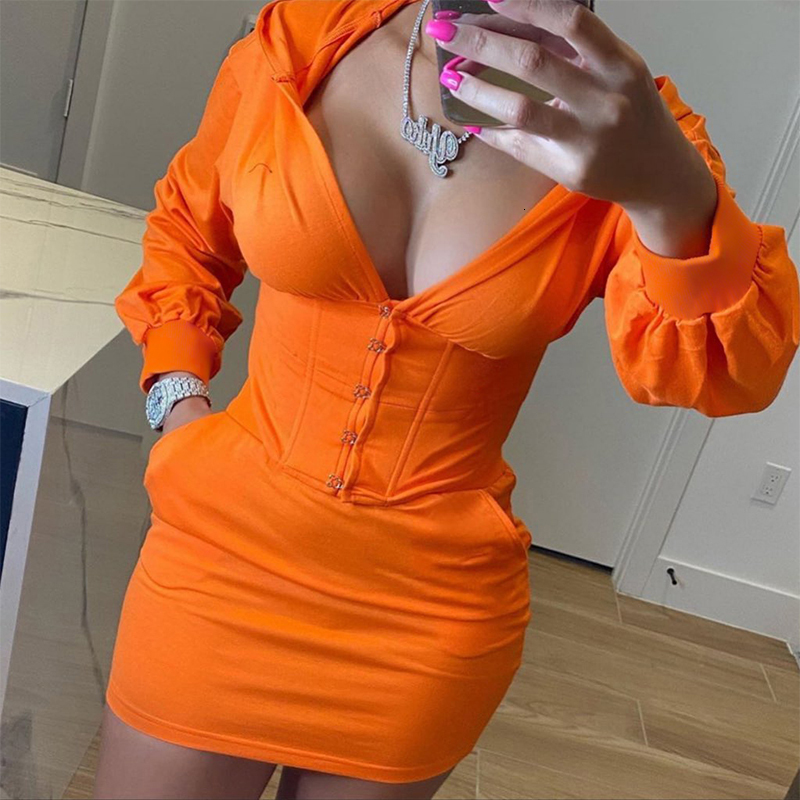 2021 New Women Autumn Hooded v Neck Midi Sexy Long Sleeve Slim Wrap Female Solid Pocket Sheath Es Party Vestidos Ln0x, Gray
2021 New Women Autumn Hooded v Neck Midi Sexy Long Sleeve Slim Wrap Female Solid Pocket Sheath Es Party Vestidos Ln0x, Gray