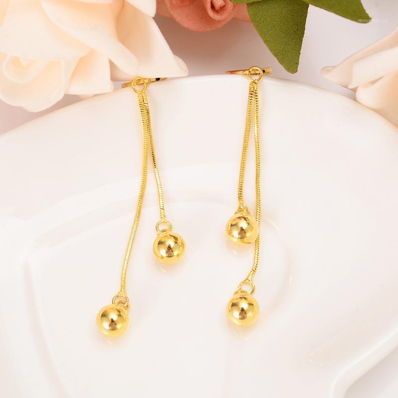Gold Color Jewelry Fashion Cute beads ball drop Earrings Christmas Gift For Girls Kids Lady wedding bridal party jewelry1
Gold Color Jewelry Fashion Cute beads ball drop Earrings Christmas Gift For Girls Kids Lady wedding bridal party jewelry1