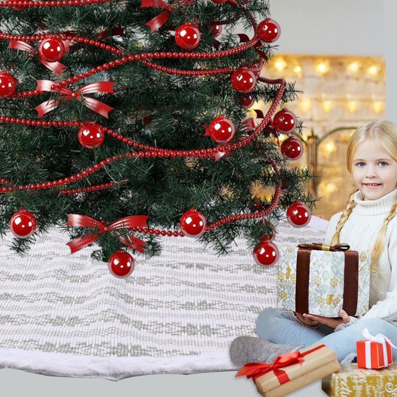 Linen Top Grade Non-woven Fabric Christmas Tree Skirt Apron Tree Ornament Christmas Decorations Falda Arbol Navidad 2021
Linen Top Grade Non-woven Fabric Christmas Tree Skirt Apron Tree Ornament Christmas Decorations Falda Arbol Navidad 2021