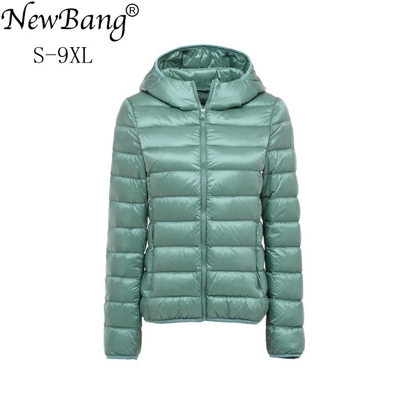 NewBang 8XL 9XL Plus Size Ultra Light Down Jacket Women Autumn Winter Warm Coat White Duck Jackets Female Hooded Parka 200923, Rose
NewBang 8XL 9XL Plus Size Ultra Light Down Jacket Women Autumn Winter Warm Coat White Duck Jackets Female Hooded Parka 200923, Rose