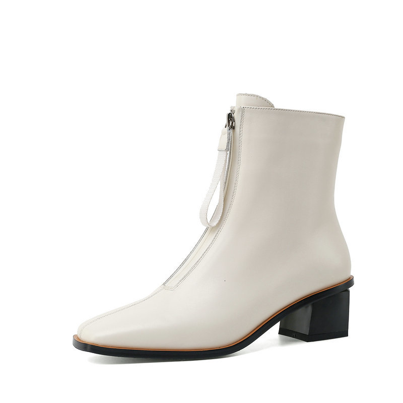2021 New Genuine Leather Women Ankle 4.5cm High Heels Party Dancing Shoes Woman Zippers Office Ladies Boots S4al, Beige
2021 New Genuine Leather Women Ankle 4.5cm High Heels Party Dancing Shoes Woman Zippers Office Ladies Boots S4al, Beige