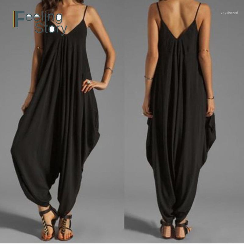 Women's Jumpsuits & Rompers Strapless Backless Long For Women 2021 Casual Loose Black Jumpsuit Playsuits Full Bodysuit Summer Overalls
Women's Jumpsuits & Rompers Strapless Backless Long For Women 2021 Casual Loose Black Jumpsuit Playsuits Full Bodysuit Summer Overalls