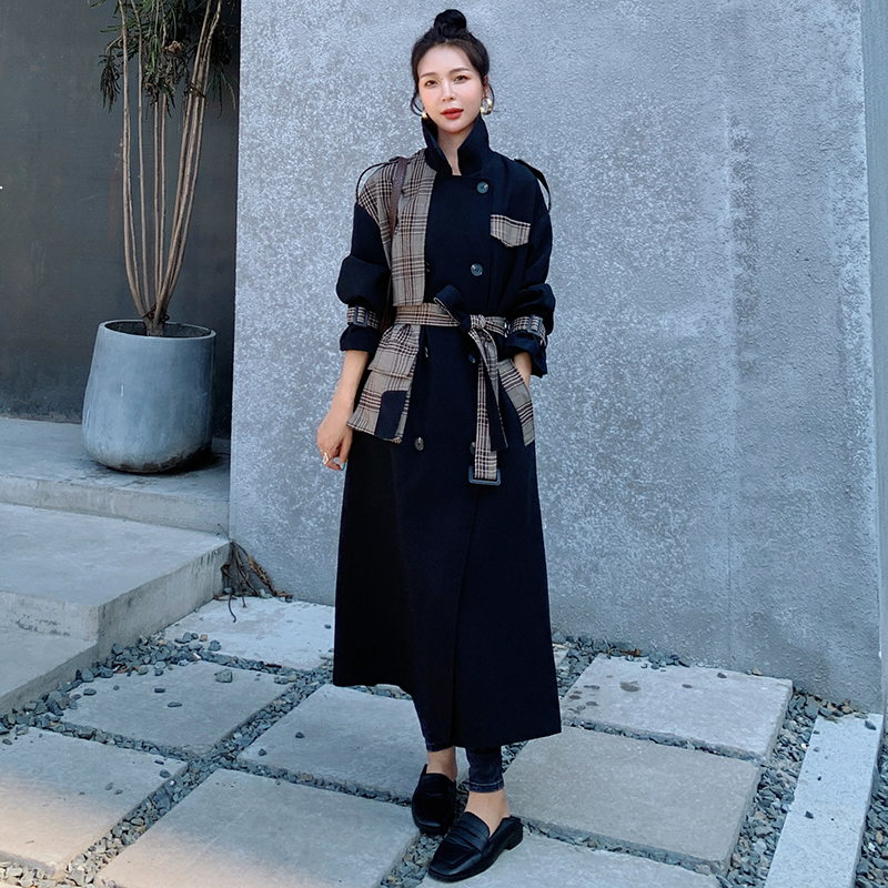 2021 New Female Blouse Spring New Fall Long Casual Lapel Double Breasted Straight Trench Seam Coat9 Orkl, Photo color
2021 New Female Blouse Spring New Fall Long Casual Lapel Double Breasted Straight Trench Seam Coat9 Orkl, Photo color
