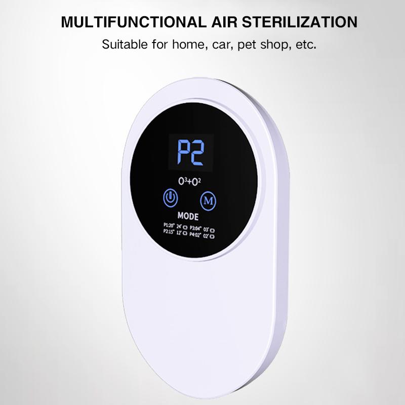 

Ozone-Generator Disinfect Air Purifier Deodorization Air Cleaner Home HEPA Filters USB Cable Purifier Decompose Formaldehyde