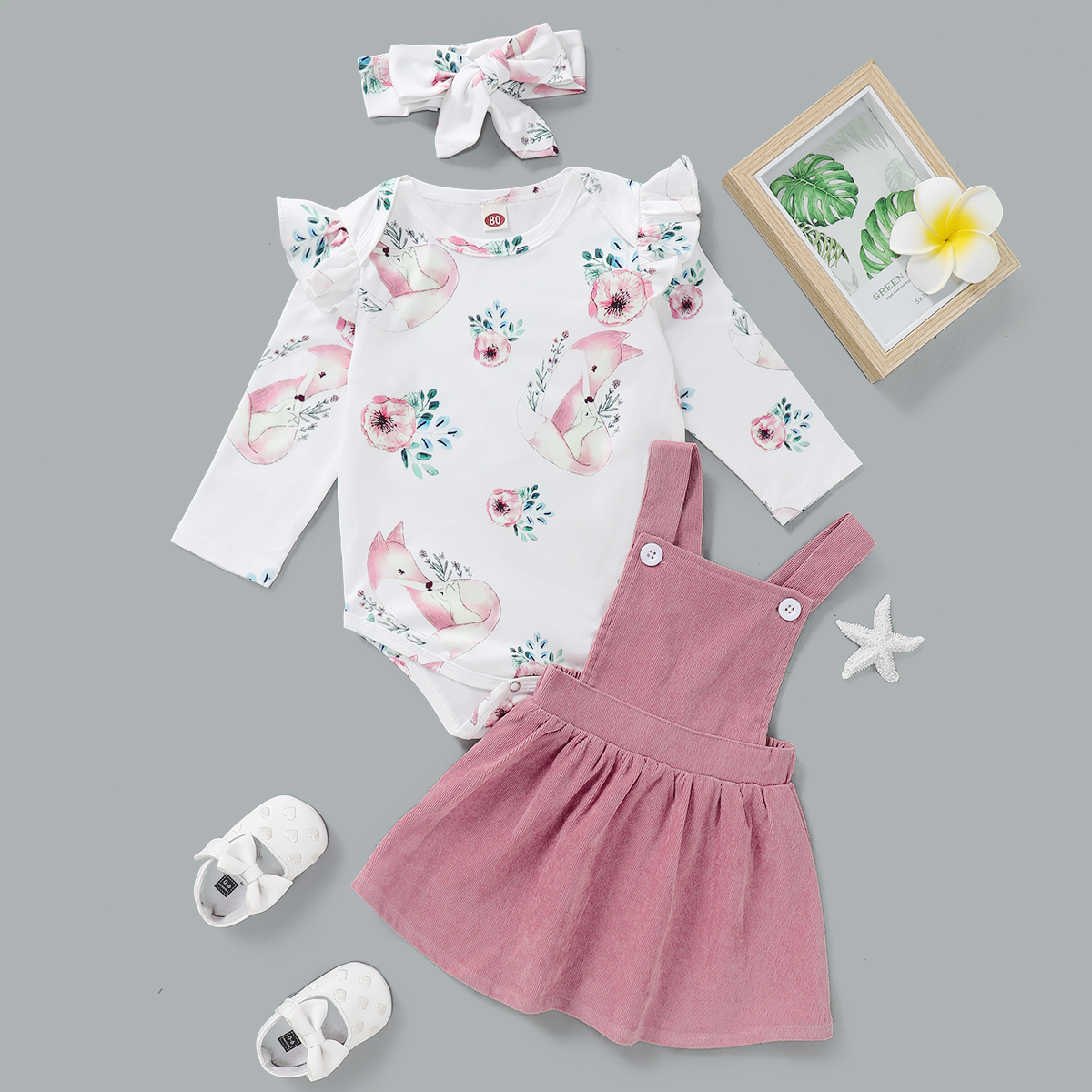 Autumn New Children's Clothing Baby and Toddler Romper Three-piece Solid Color Lace Print Girl Suit(The logistics price Pls Contact us), White
Autumn New Children's Clothing Baby and Toddler Romper Three-piece Solid Color Lace Print Girl Suit(The logistics price Pls Contact us), White
