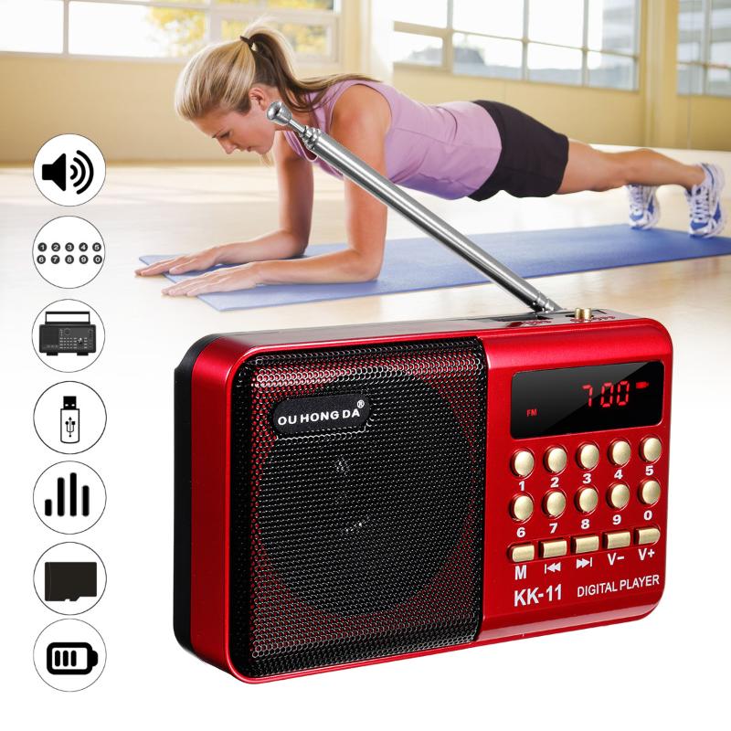 Mini Portable Radio player Handheld Digital FM USB TF MP3 Music Player Speaker Rechargeable
Mini Portable Radio player Handheld Digital FM USB TF MP3 Music Player Speaker Rechargeable