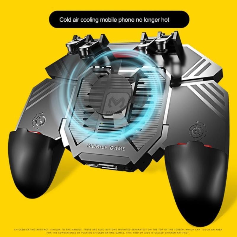 AK77 Handle PUGB Controller Mobile Phone Gamepade Radiator Handle Water-cooled Fan Six Fingers PUGB Power Bank New Hot
AK77 Handle PUGB Controller Mobile Phone Gamepade Radiator Handle Water-cooled Fan Six Fingers PUGB Power Bank New Hot